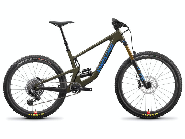 2022 Santa Cruz Bronson MX Carbon CC X01 AXS (Gloss Moss and Blue)