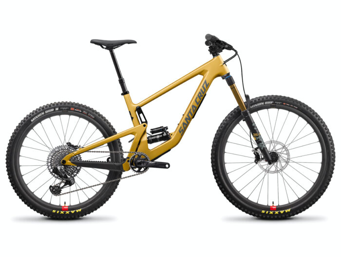 2022 Santa Cruz Bronson MX Carbon CC X01 AXS (Paydirt Gold and Grey)