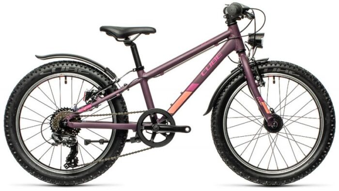 Cube Acid 200 Allroad purple and orange