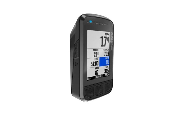 Wahoo Element Bolt v2 GPS Computer side view