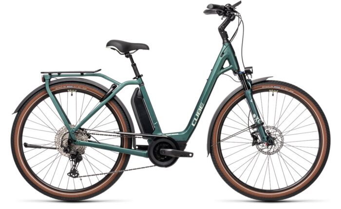Cube Town Sport Hybrid EXC 500 green n green