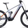 Cube Stereo Hybrid 160 HPC SL 750 27.5 polar silver'n'orange