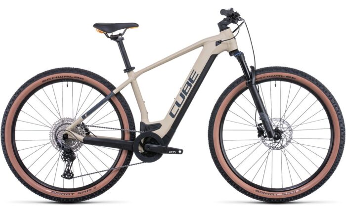 Cube Reaction Hybrid Pro 625 E-Bike - Desert n Orange