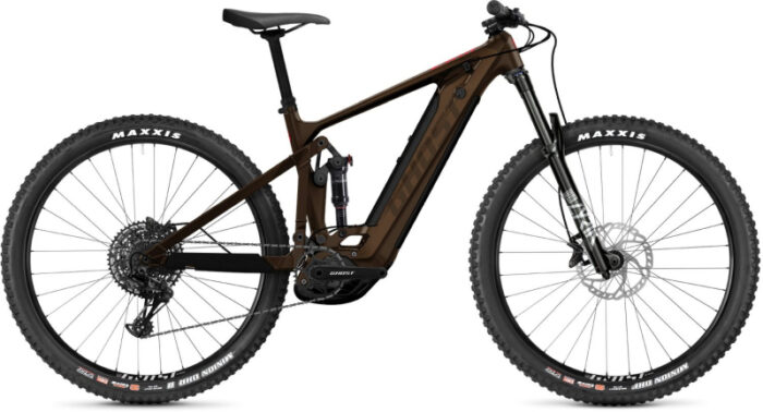 Ghost E-Riot Trail CF Advanced E-Bike brown