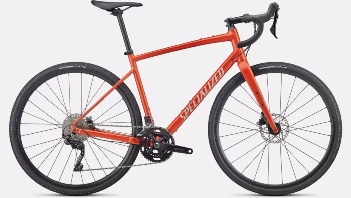 Specialized Diverge Elite E5 Satin Redwood-Gloss White-Chrome-Clean