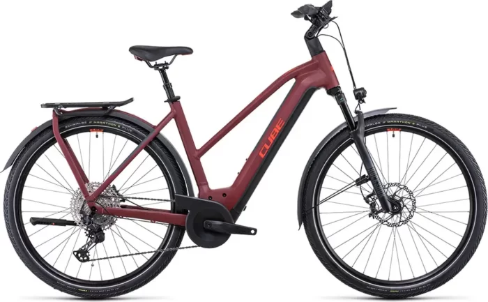 Cube Kathmandu Hybrid SL 750 trapeze Darkred n red