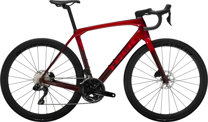 Trek Domane SLR 6 Gen 4 - 2024 - Metalic Red Smoke to Red Carbon Smoke